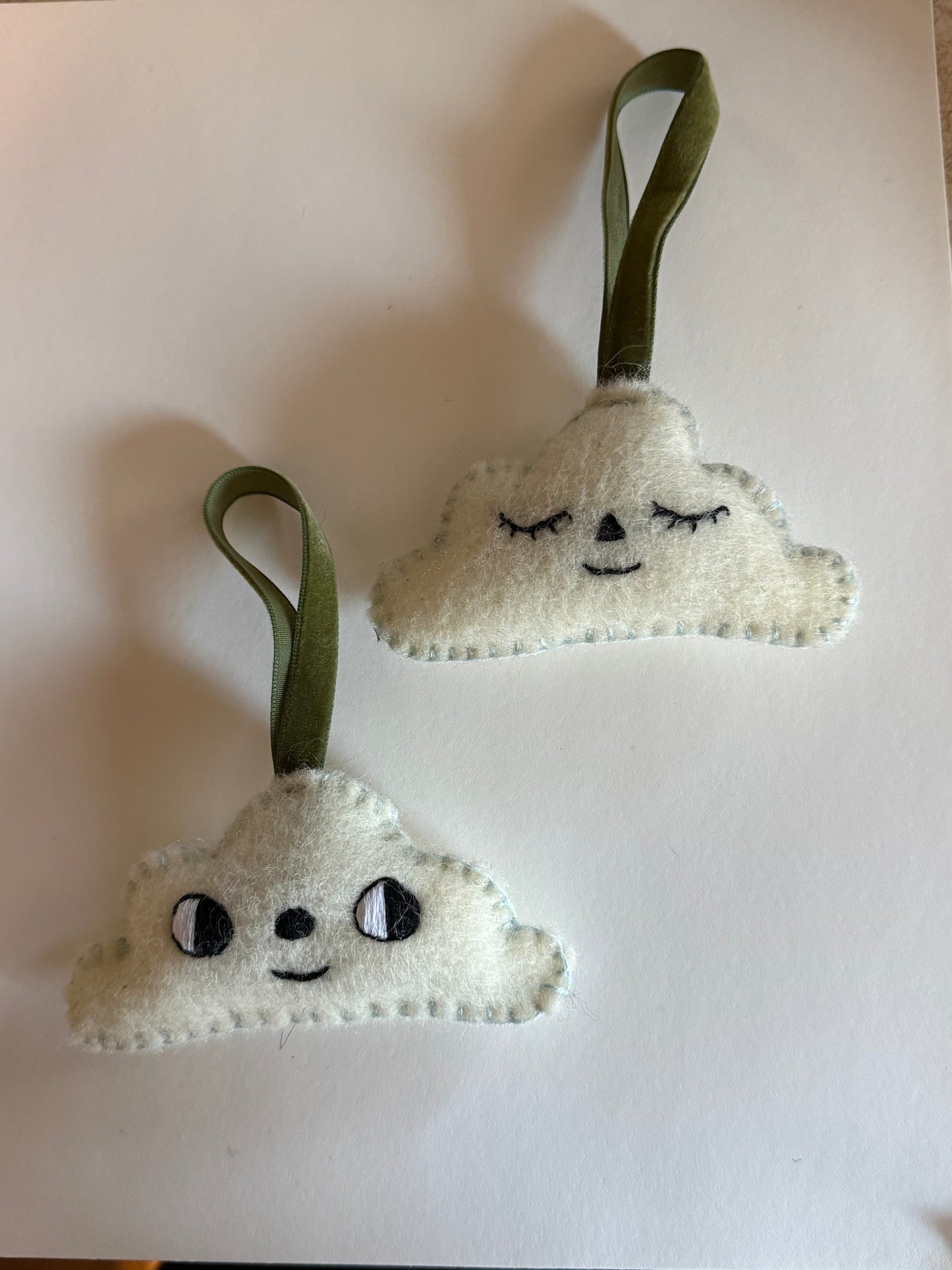 Puffy Cloud Ornament