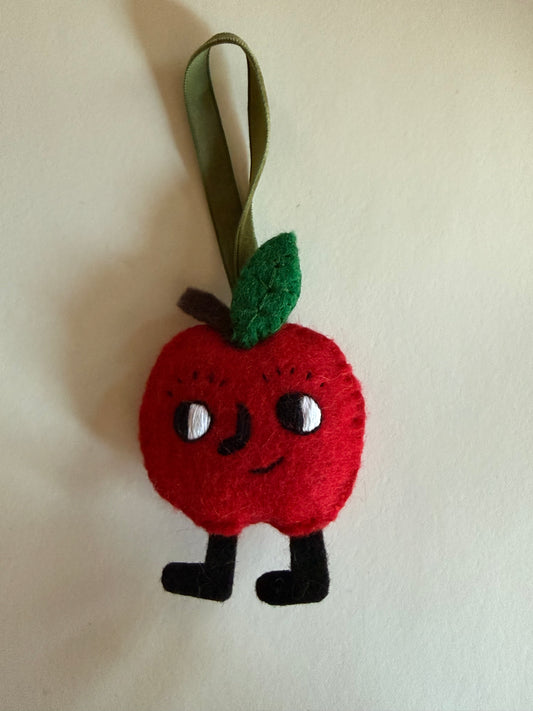 Apple Guy Ornament